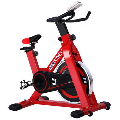 Everfit Spin Exercise Bike Cycling Fitness Commercial Home Workout Gym Red