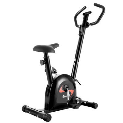 Everfit Exercise Bike Training Upright Bicycle Fitness Cycling Machine Home Gym Trainer Workout