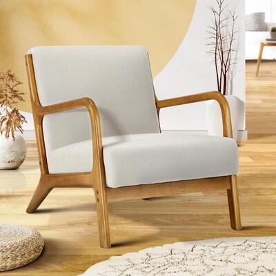 Armchair Lounge Chair Accent Armchairs Couches Sofa Bedroom Wood