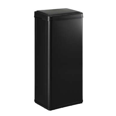 60L Motion Sensor Bin Automatic Black