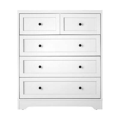 5 Chest of Drawers Tallboy Cabinet Dresser Storage Hamptons Furniture