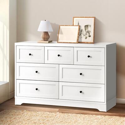 Elegance in Storage: Discover the Graceful Tallboy Chest with 7 Drawers