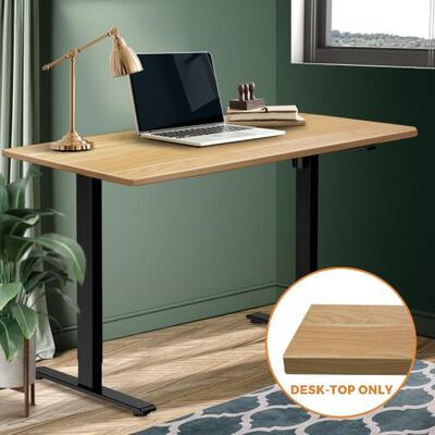 Standing Desk Table Top Only For Office Computer Desk Oak 120cm