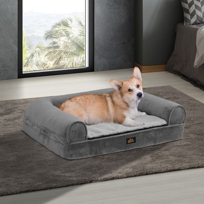 Dog Bed Memory Foam Orthopedic Removable Cushion