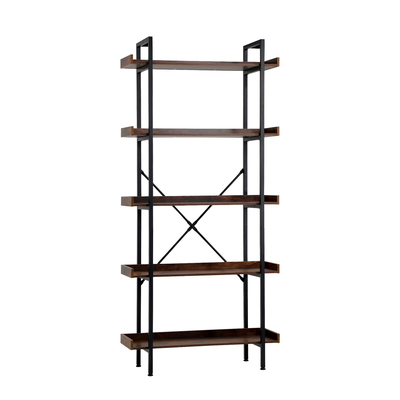 Display Shelf 5-Tier Bookshelf Shelves Storage Bookcase Stand Rack 80CM