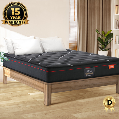 Double Mattress Tight Top Cool Gel Foam Pocket Spring 22cm