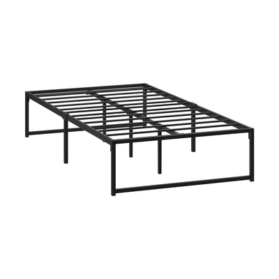 Metal Bed Frame King Single Beds Platform Black