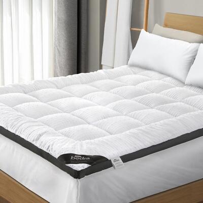 Mattress Topper Pillowtop Airflow Mesh 5cm King Single