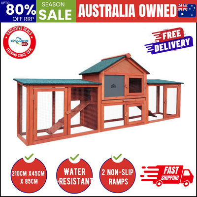 A Multifunctional Rabbit Hutch and Chicken Coop