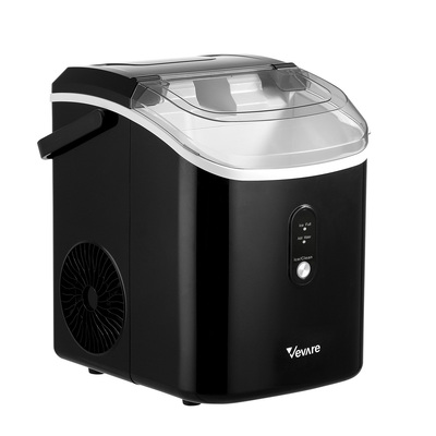 Nugget Portable Ice Maker with Ice Cube Scoop 15kg Black