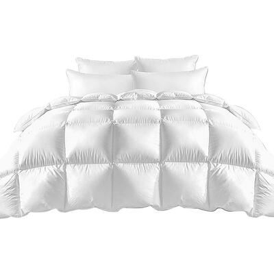 Goose Down Feather Quilt 500GSM Winter Summer Duvet Doona All Season Queen