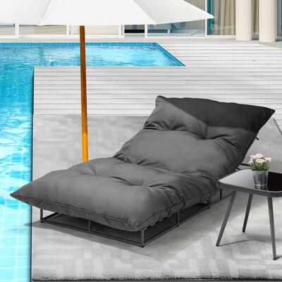 Outdoor Sun Lounger Day Bed Garden Patio Furniture Setting