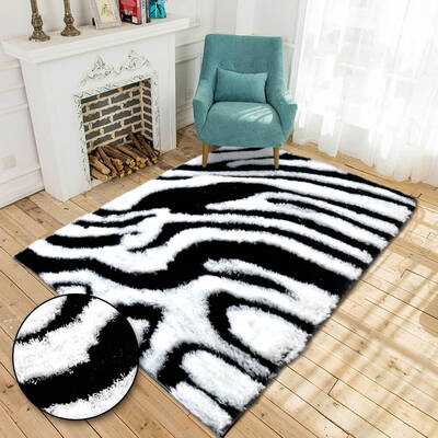 Ultra Soft Shaggy Rug Shag Floor Mat Carpet Home Decor Anti Slip Design