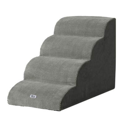 Dog Ramp Steps For Bed Sofa Car Foam 4 Tier Pet Cat Stairs Portable Indoor