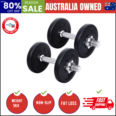 10KG Dumbbells Dumbbell Set Weight Training Plates