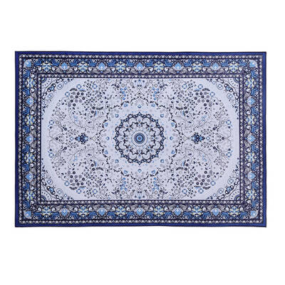 Short Pile Floor Rug 120x170cm Gaspar Blue