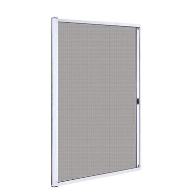 Instahut Retractable Magnetic Fly Screen Flyscreen Door Mesh Sliding 1.2m x 2.1m White