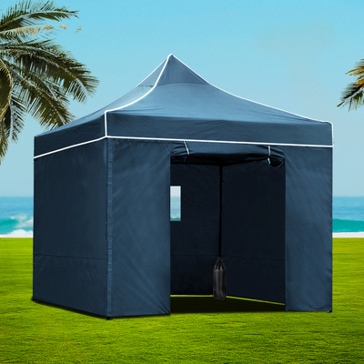 Gazebo Pop Up Marquee 3x3 Outdoor Camping Gazebos Tent Wedding Folding