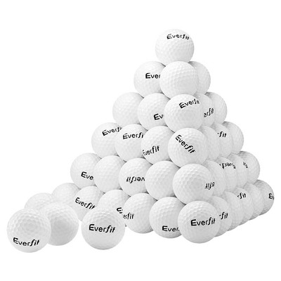 60pcs Golf Ball Set Reusable Distance Golf Balls Practice Training