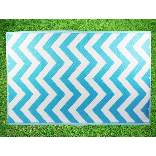 Outdoor Mat Weatherproof Zig Zag 120 x 180cm  