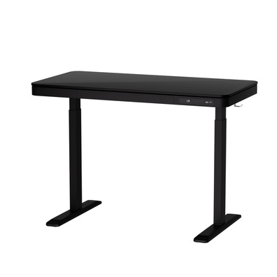 Standing Desk Electric Sit Stand Desks Motorised Drawer 120CM Black