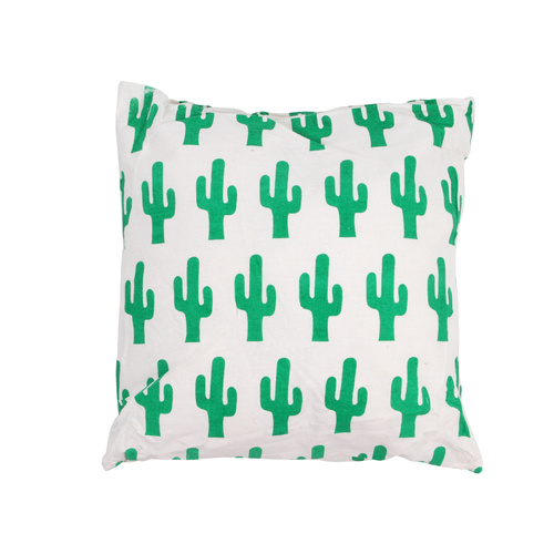 Green Cactus Cushion 45 x 45cm