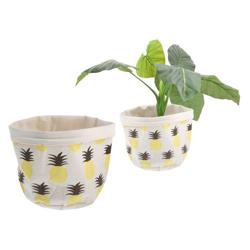 Pineapple Medium Storage Basket 25 x 25cm