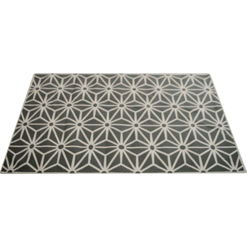 Woven Kaleidescope Rug Grey 150 x 240cm