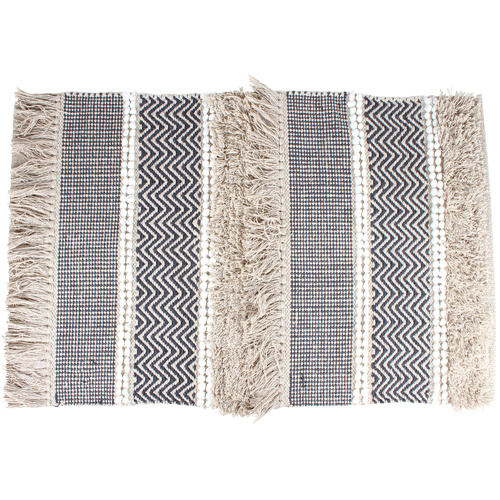 Shae Stripe Shag Rug 60X90cm