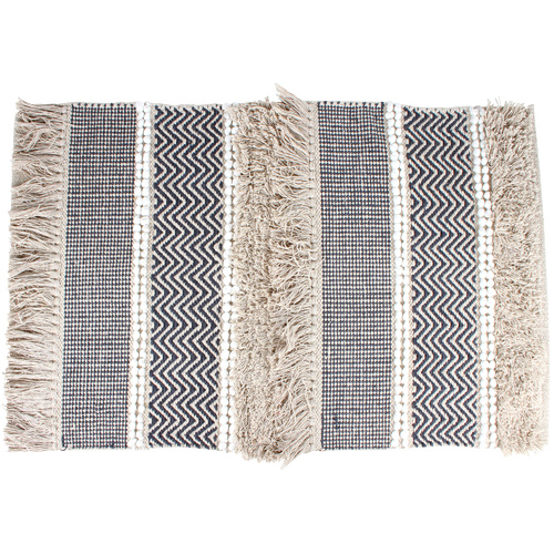 Shae Stripe Shag Rug 120X180cm