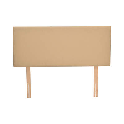 PU Leather Bed Headboard with Wooden Legs