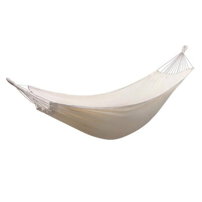 Hammock Bed w/ Travel Bag Outdoor Lounge Chair Cream