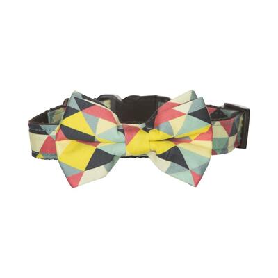 Bow Tie Dog Collar - Multi Size Small