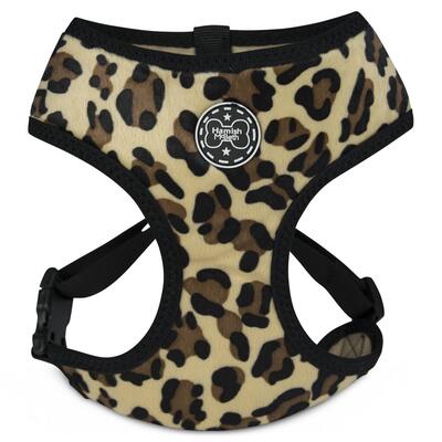 Leopard Print Dog Harness Size Large 