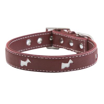 Red Hamish Dog Collar Size Small 