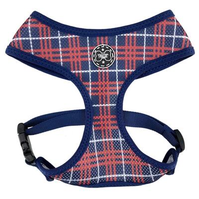 Tartan Check Dog Harness Size Medium