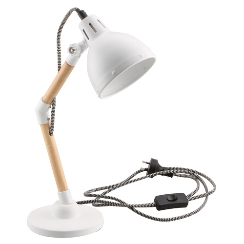 Luminite Table Lamp Modo White 23 x 14 x 38.5cm