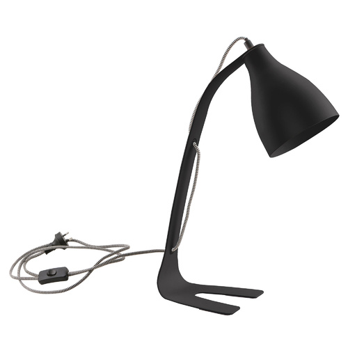 Luminite Table Lamp Elsa Black 27 x 14 x 41.5cm