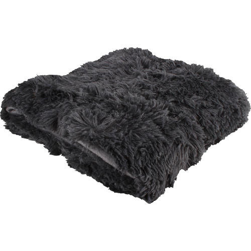 Plush Micro Mink Shaggy Blanket 127X152Cm 2 Asstd