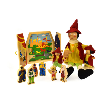 Pinocchio Puppet Parade & Story Set Pack Of 4