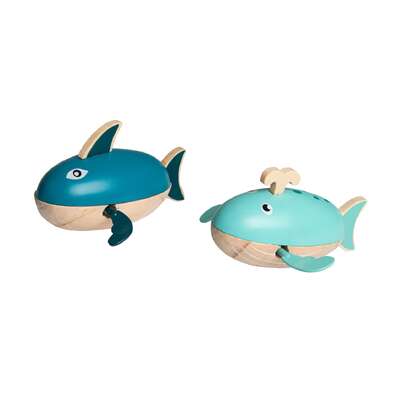 Water Shark & Whale Wind Up