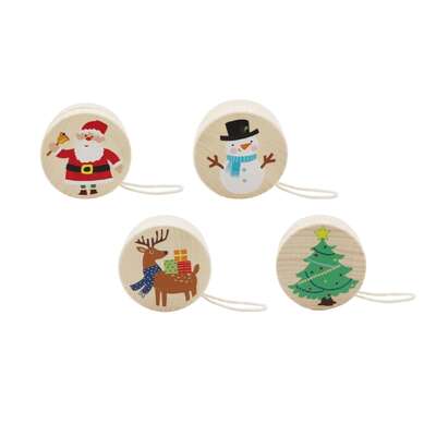 Christmas Yo-Yo Set Of 4Pcs