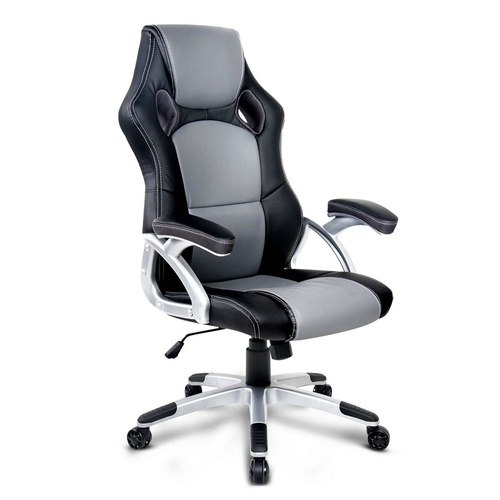 Racing Office Chair Black Grey