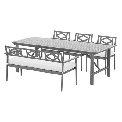 Durable 5-Piece Wooden Outdoor Dining Set