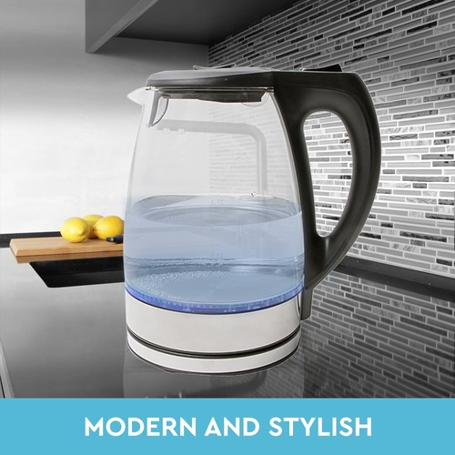 Glass Cordless Kettle 1.7L 2200w