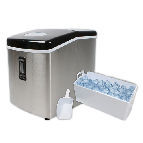 Portable Ice Cube Maker Machine with LCD Screen 3.2L