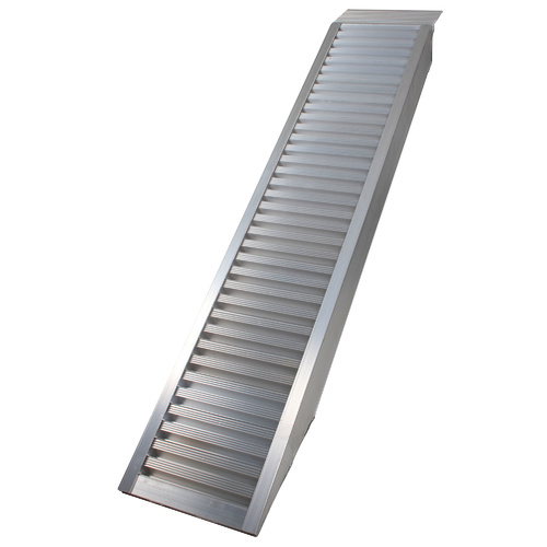 Set of 2 Aluminum Loading Ramp Load Capacity up to 4050 kg 161 x 30.5 x 11cm