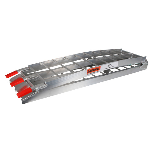 Set of 2 Aluminum Loading Ramp Load Capacity up to 680 kg  226 x 29.5cm