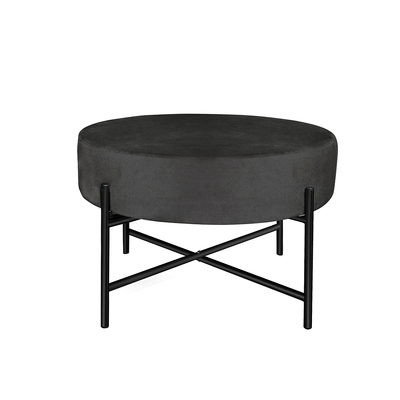 Foot Stool Ottoman Footstool Black