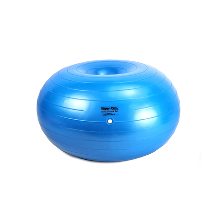 Donut Balance Ball Inflatable Play Toy 50cm Blue Kids/Children 12m+